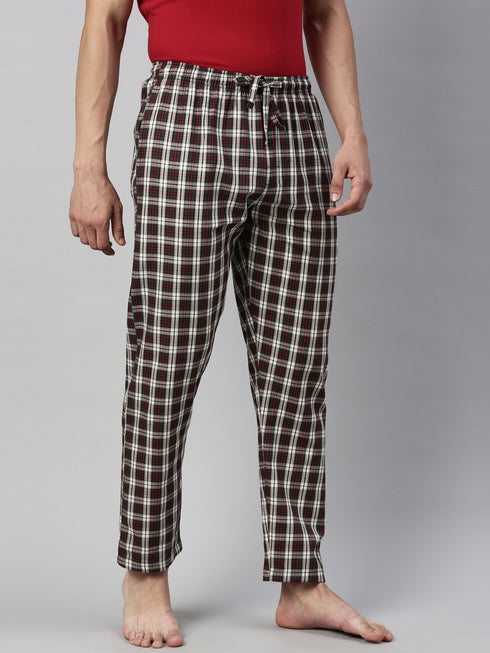 Grey Checks Lounge Pant