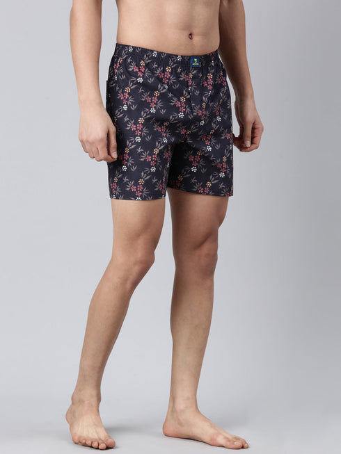 3 Pack Printed Cotton Boxers