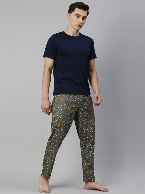 Black & Grey Assorted Night Suit