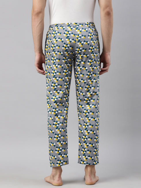 Grey Printed Lounge Pant
