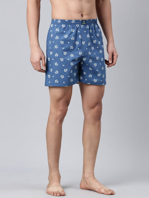 2 Pack Printed Cotton Boxer