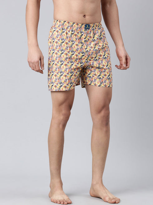 2 Pack Printed Cotton Boxers
