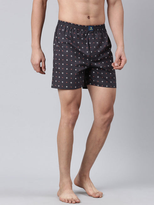 2 Pack Printed Cotton Boxers