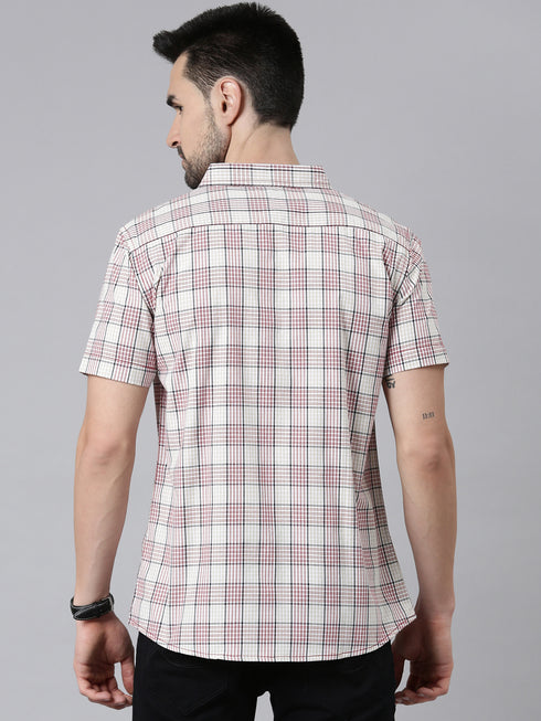 Off-White Checks Short Sleeves Shirt