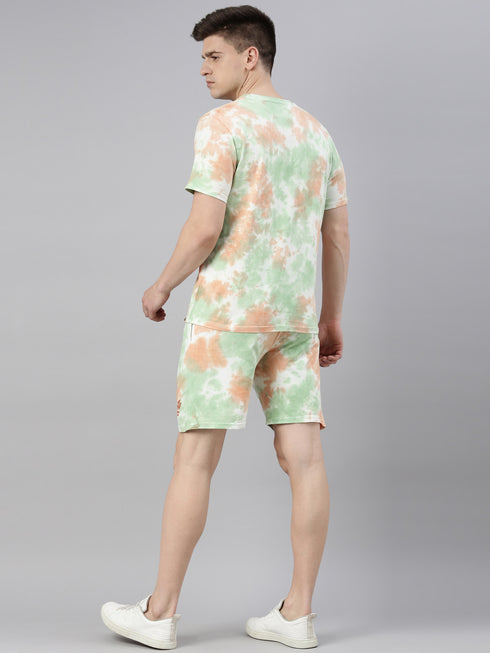 Tie-Dye Co-Ordinated Set(T-Shirt And Pant Set)