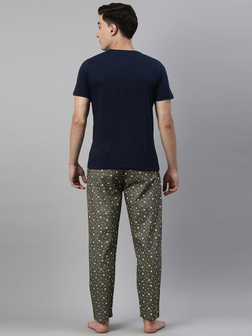 Black & Grey Assorted Night Suit