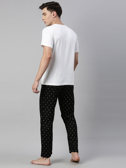 Black & White Assorted Night Suit