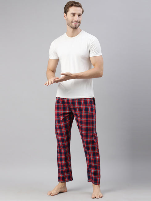 Red Checks Lounge Pant