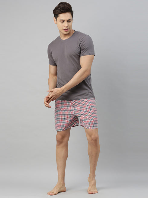 Grey solid Crew Neck T-shirt