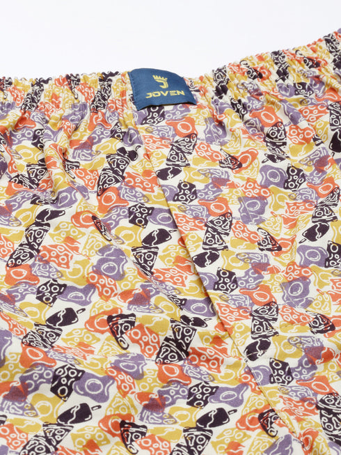 3 Pack Printed Cotton Boxers