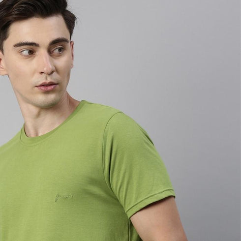Lime Green Short-Sleeved T-Shirt