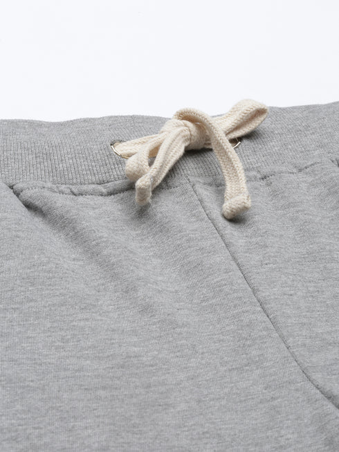 Grey Mel Solid Jogger