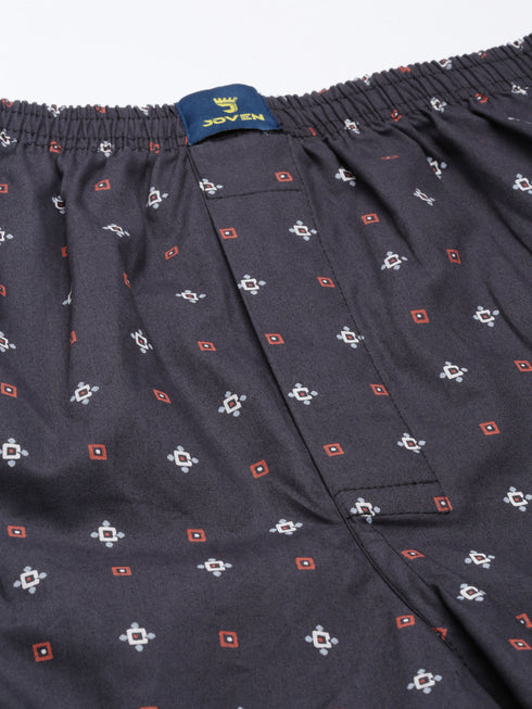 3 Pack Printed Cotton Boxers