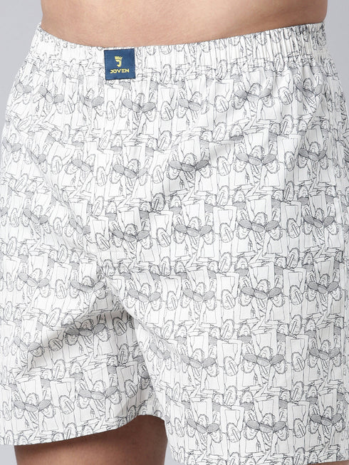 2 Pack Printed Cotton Boxers