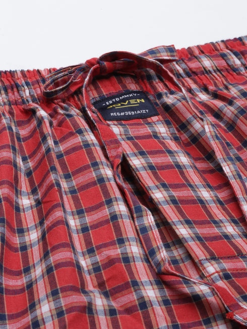 Grey & Red Assorted Night Suit