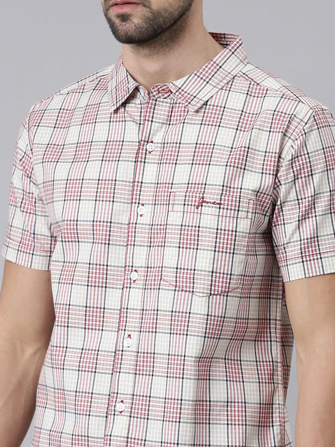 Off-White Checks Short Sleeves Shirt