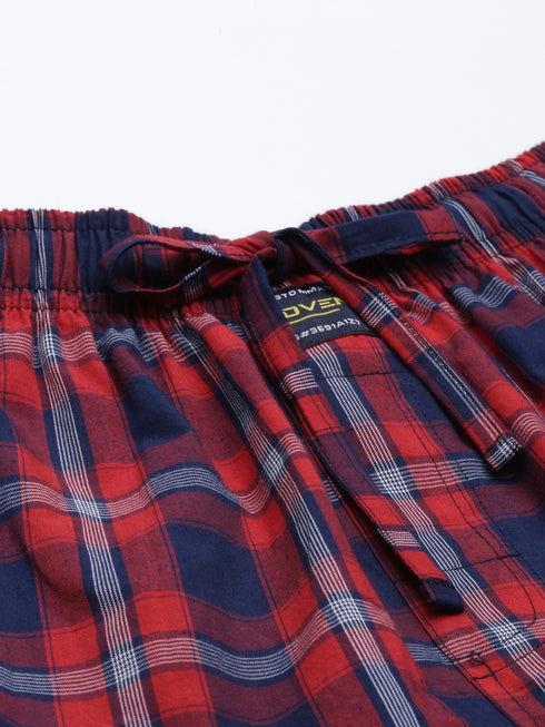 Red Checks Lounge Pant