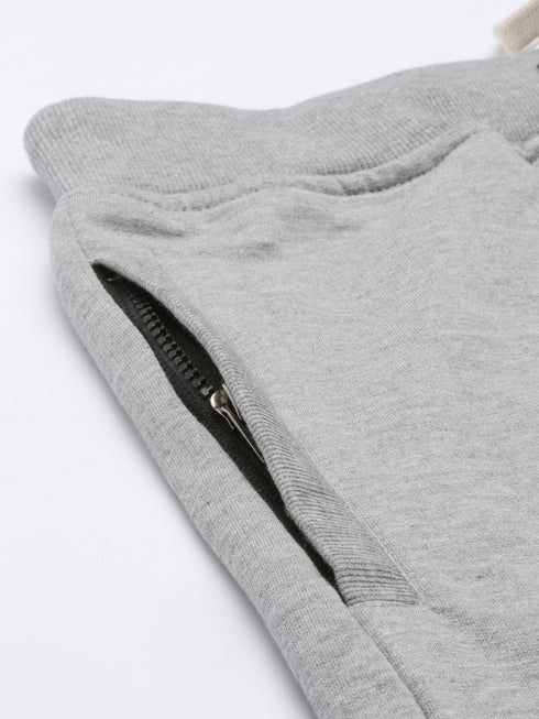 Red & Grey Solid Lounge Set