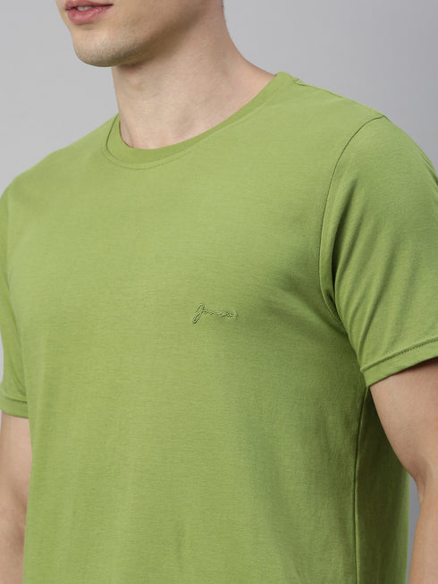 Lime Green Short-Sleeved T-Shirt