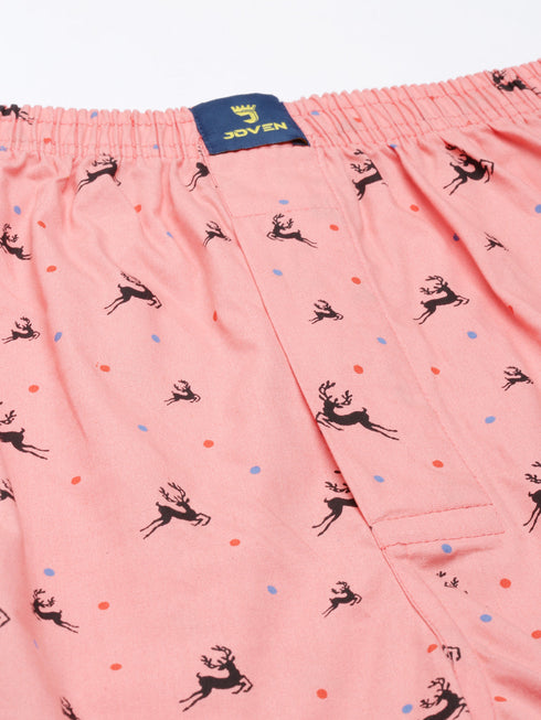 2 Pack Printed Cotton Boxer