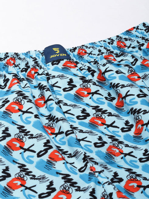 2 Pack Printed Cotton Boxer