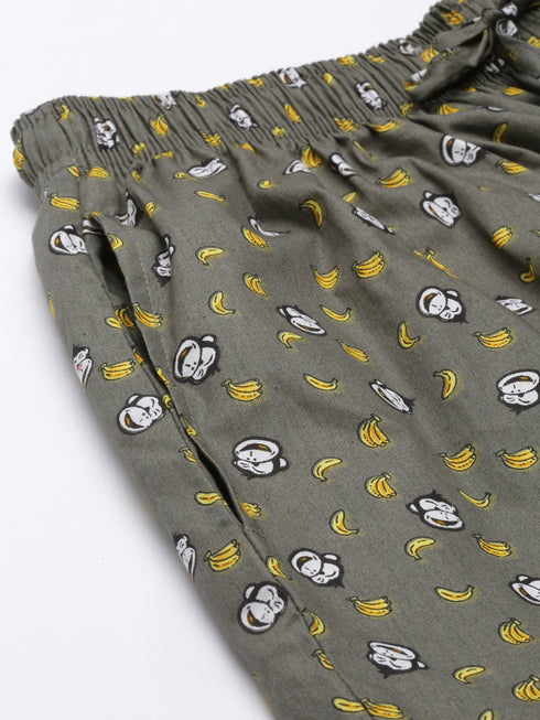 Black & Grey Assorted Night Suit