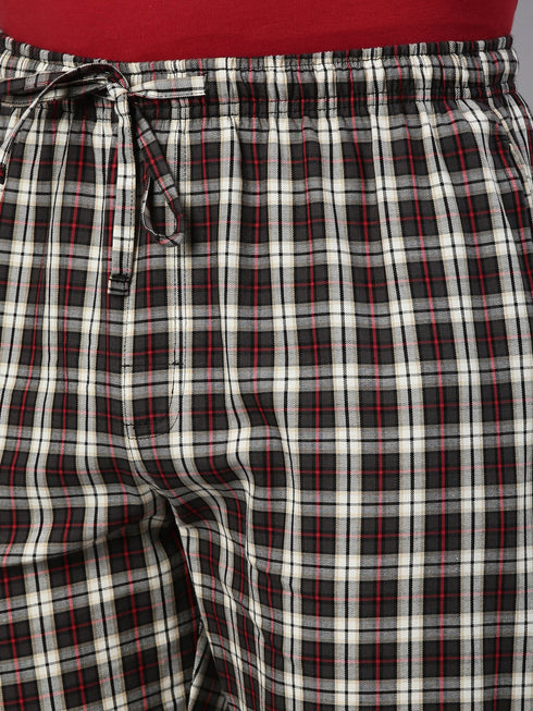 Grey Checks Lounge Pant