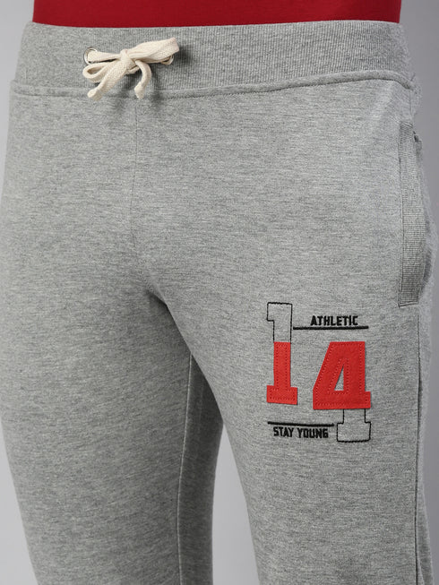 Grey Mel Solid Jogger