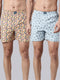 2 Pack Printed Cotton Boxers