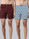 2 Pack Printed Cotton Boxer