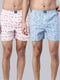 2 Pack Printed Cotton Boxers