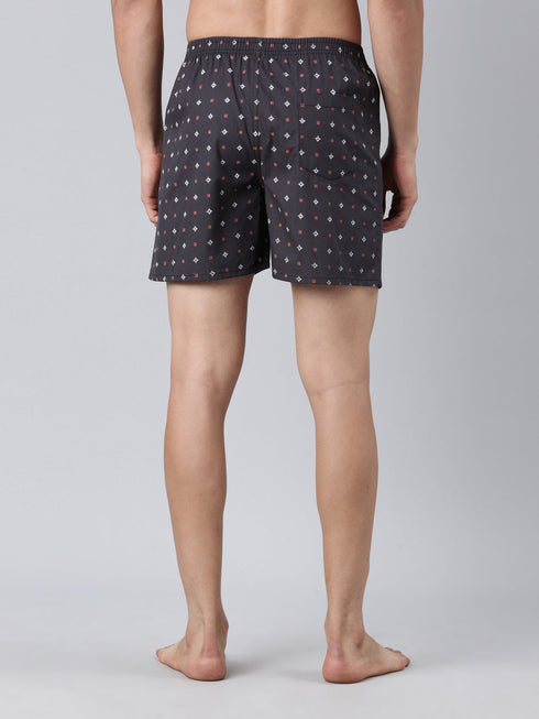 3 Pack Printed Cotton Boxers