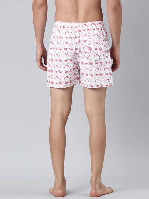 3 Pack Printed Cotton Boxers