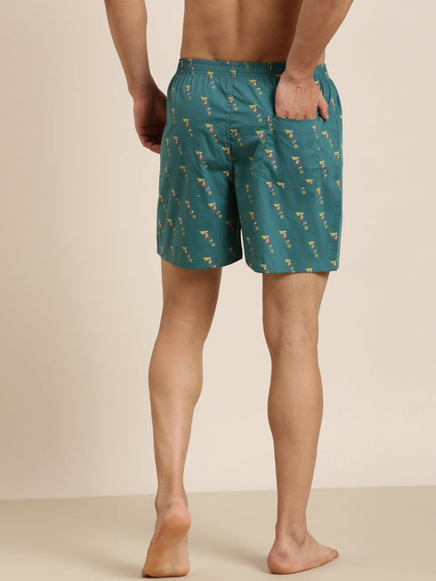 2 Pack Printed Cotton Boxers
