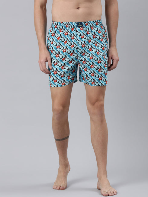 2 Pack Printed Cotton Boxer