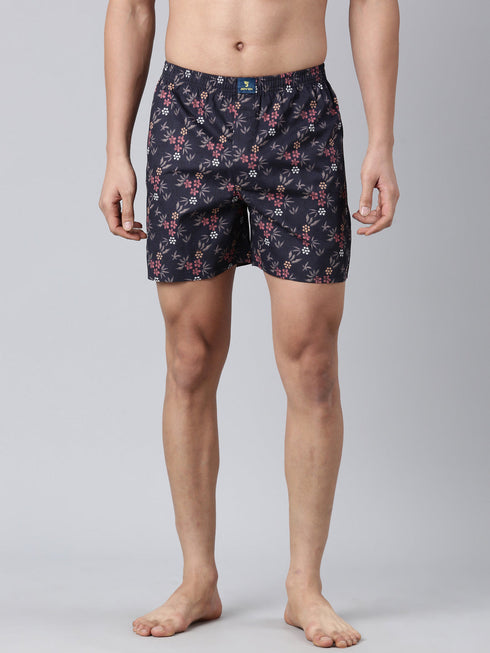2 Pack Printed Cotton Boxer