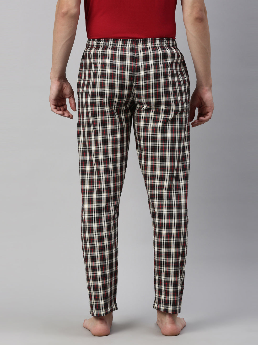 Buy Mens Tencel Micro Modal Cotton Elastane Stretch Regular Fit Checkered  Pyjama with Side Pockets  Mid Grey Des IM03  Jockey India