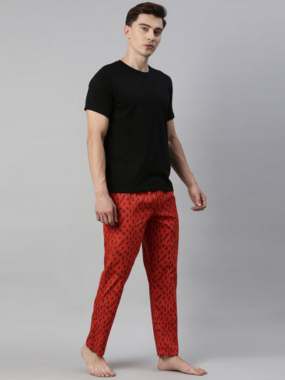 Black & Red Assorted Night Suit